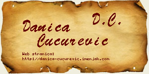 Danica Cucurević vizit kartica